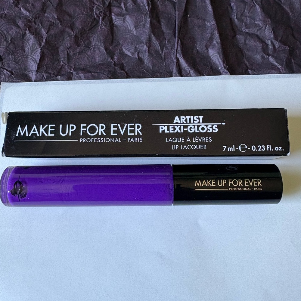 Makeup Forever Artist Plexi-Gloss Lip Lacquer - 501 (Bold Purple)
